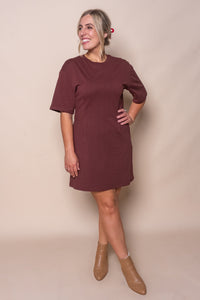 Soho Tee Mini Dress in Cherry - Silent Theory