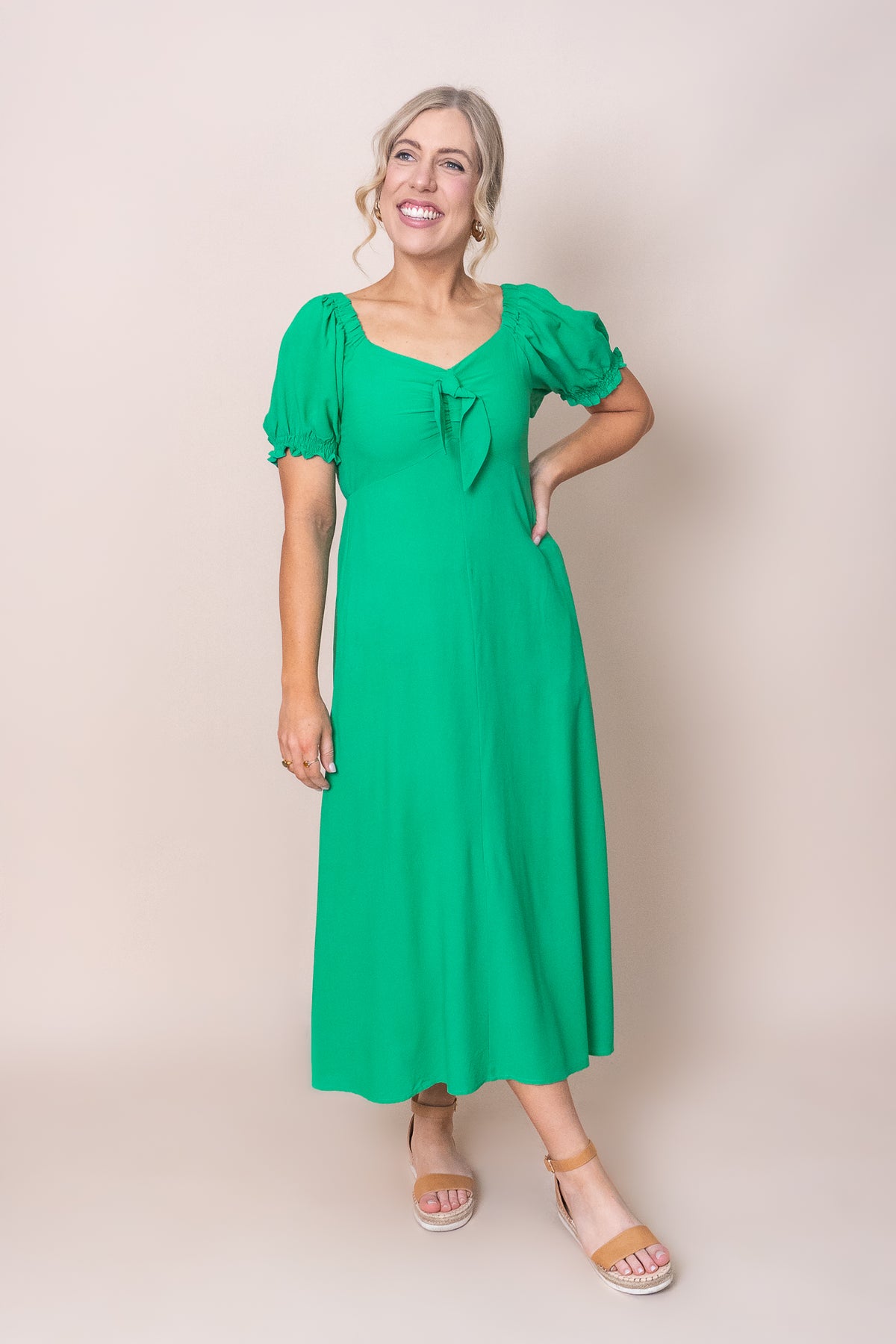 Sienna Dress in Green