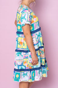 Amara Dress in Multi