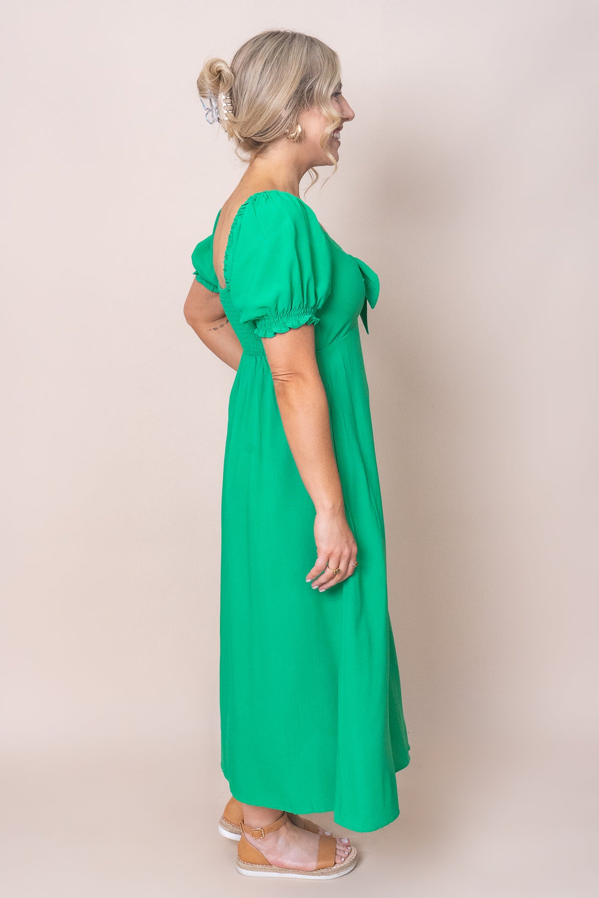 Sienna Dress in Green