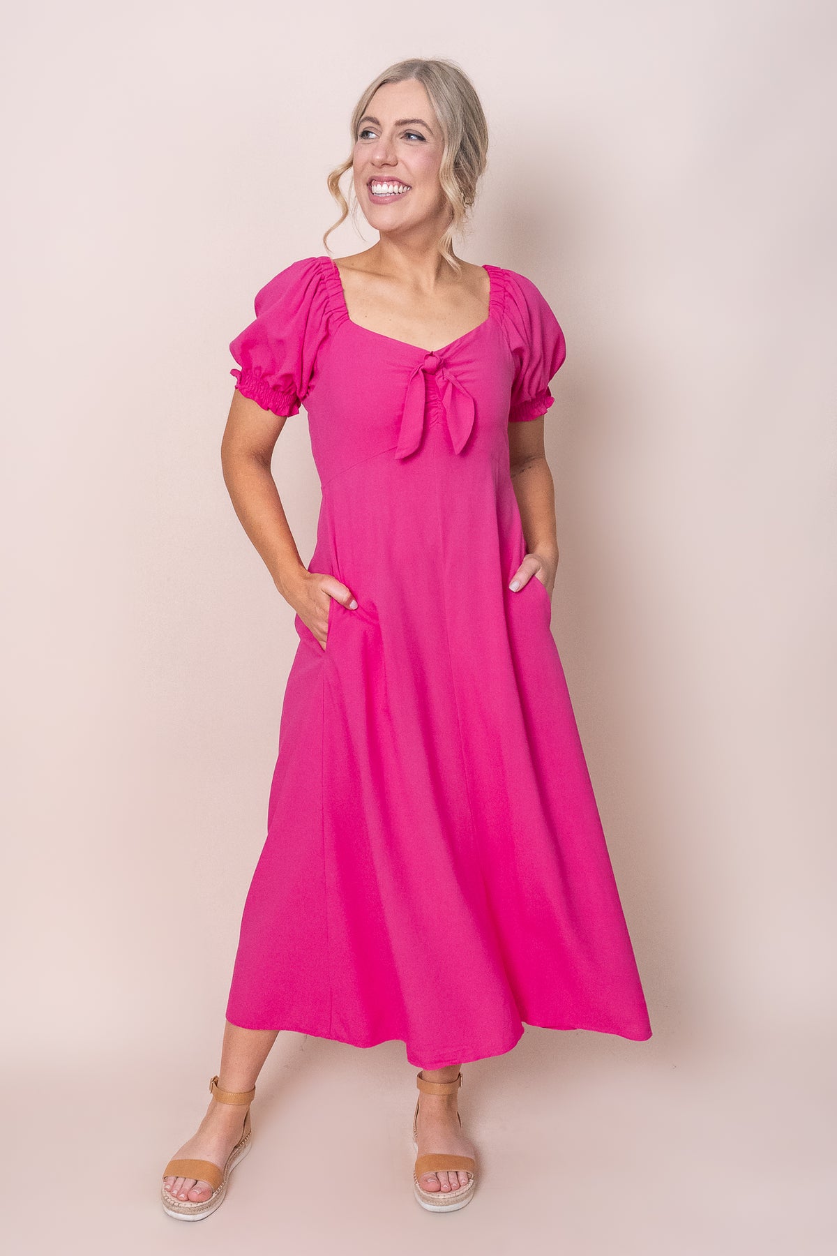 Sienna Dress in Pink