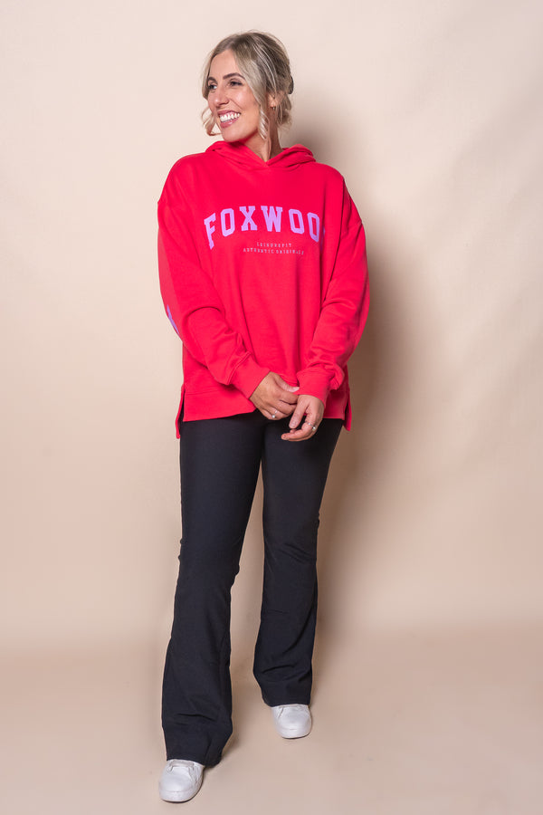 Interval Hoodie in Raspberry/Neon Lilac - Foxwood