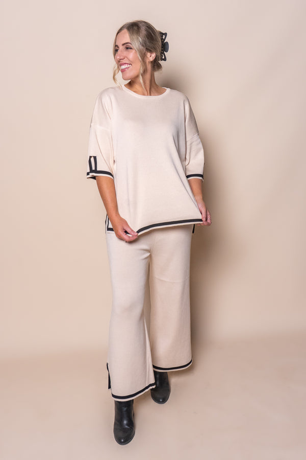 Harlina Knit Set in Ivory