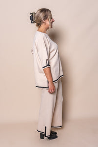 Harlina Knit Set in Ivory