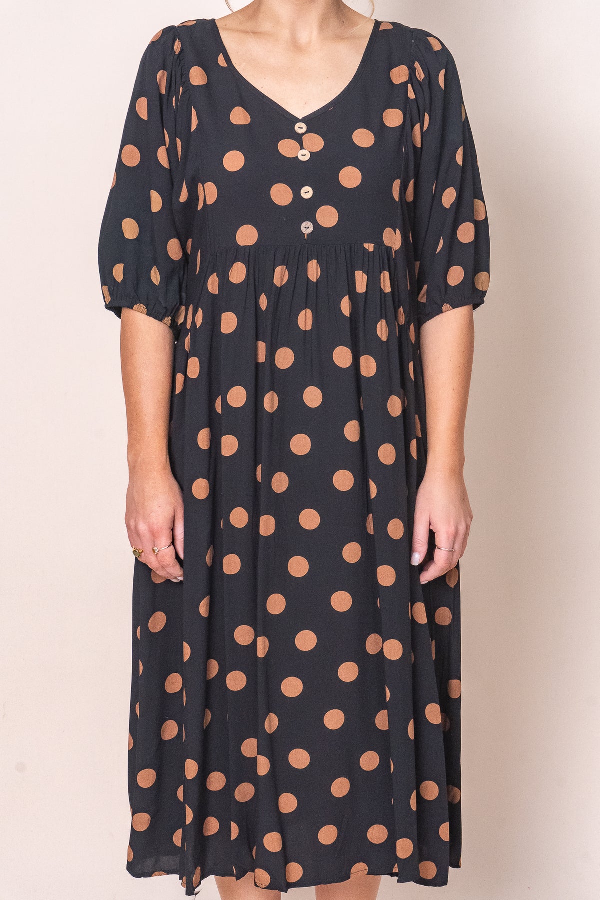 Daphine Dress in Black