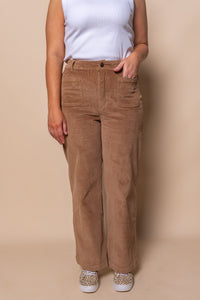 Henrietta Cord Pants in Toasted Coconut - Foxwood
