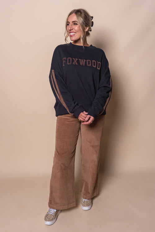 Elevated Sunday Crew in Ink - Foxwood