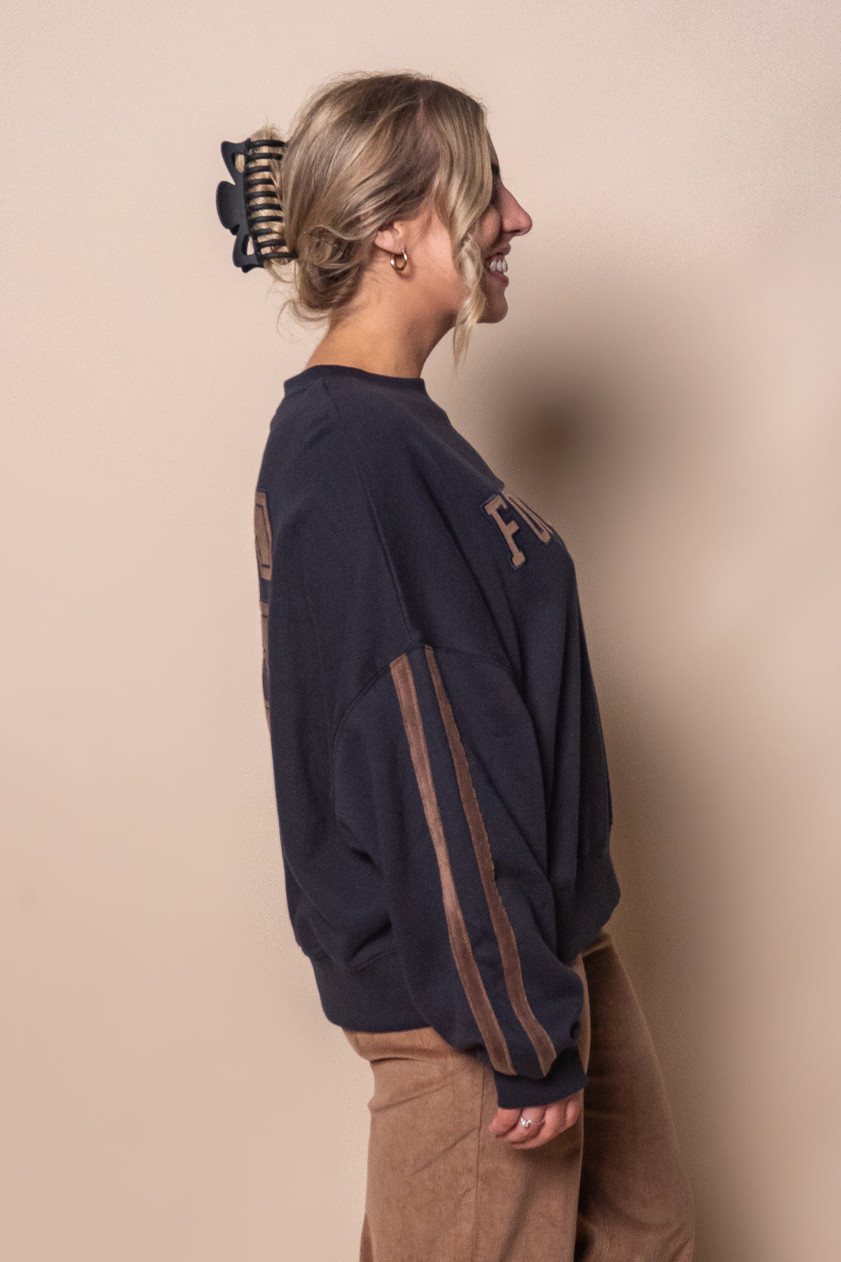 Elevated Sunday Crew in Ink - Foxwood