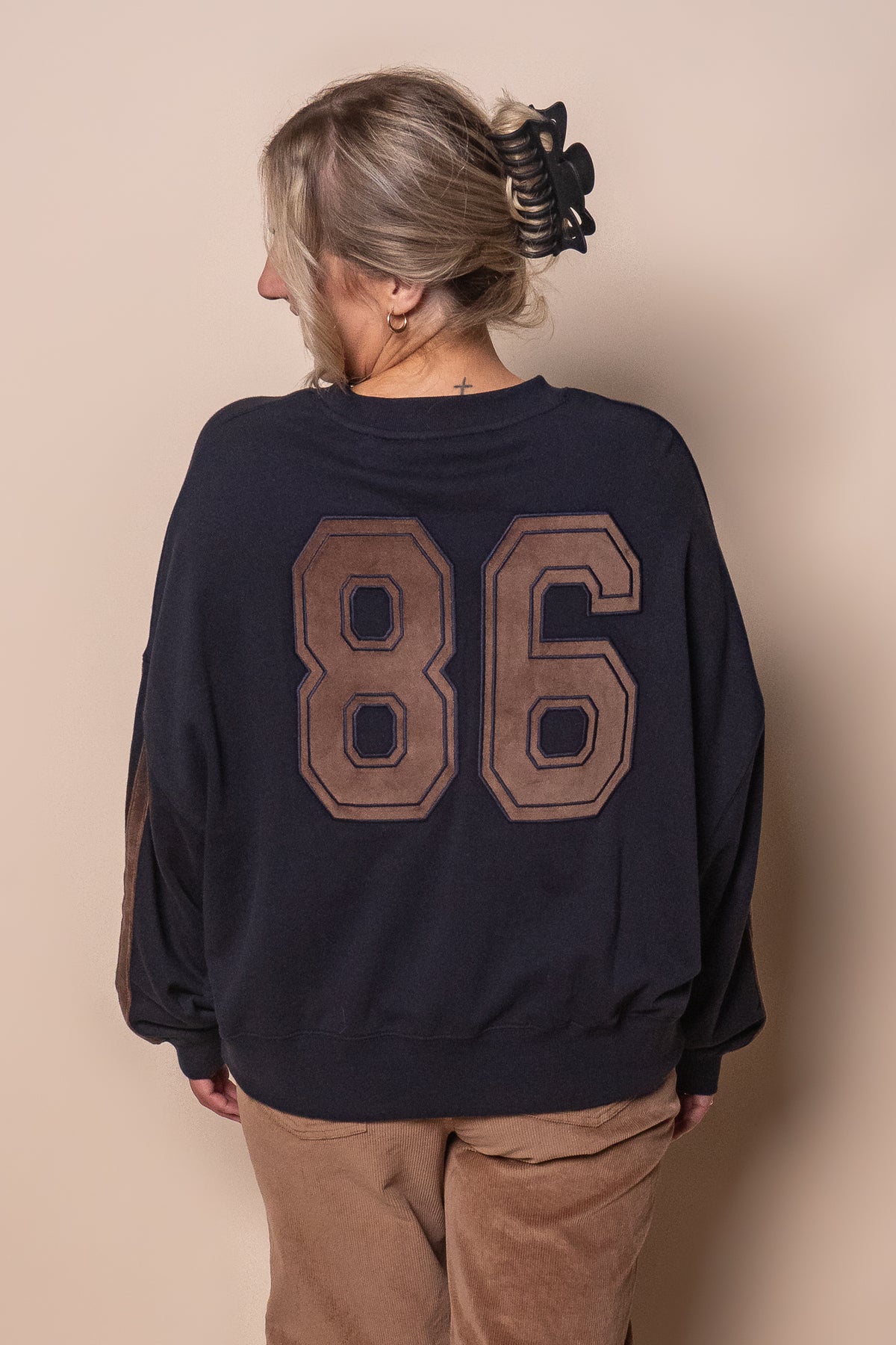 Elevated Sunday Crew in Ink - Foxwood