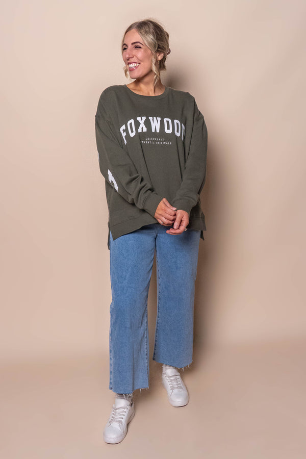 Interval Crew in Khaki/White - Foxwood