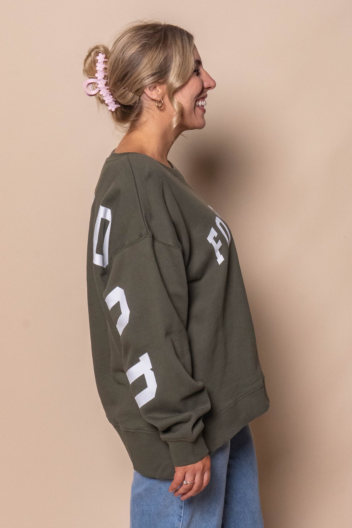 Interval Crew in Khaki/White - Foxwood