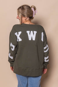 Interval Crew in Khaki/White - Foxwood