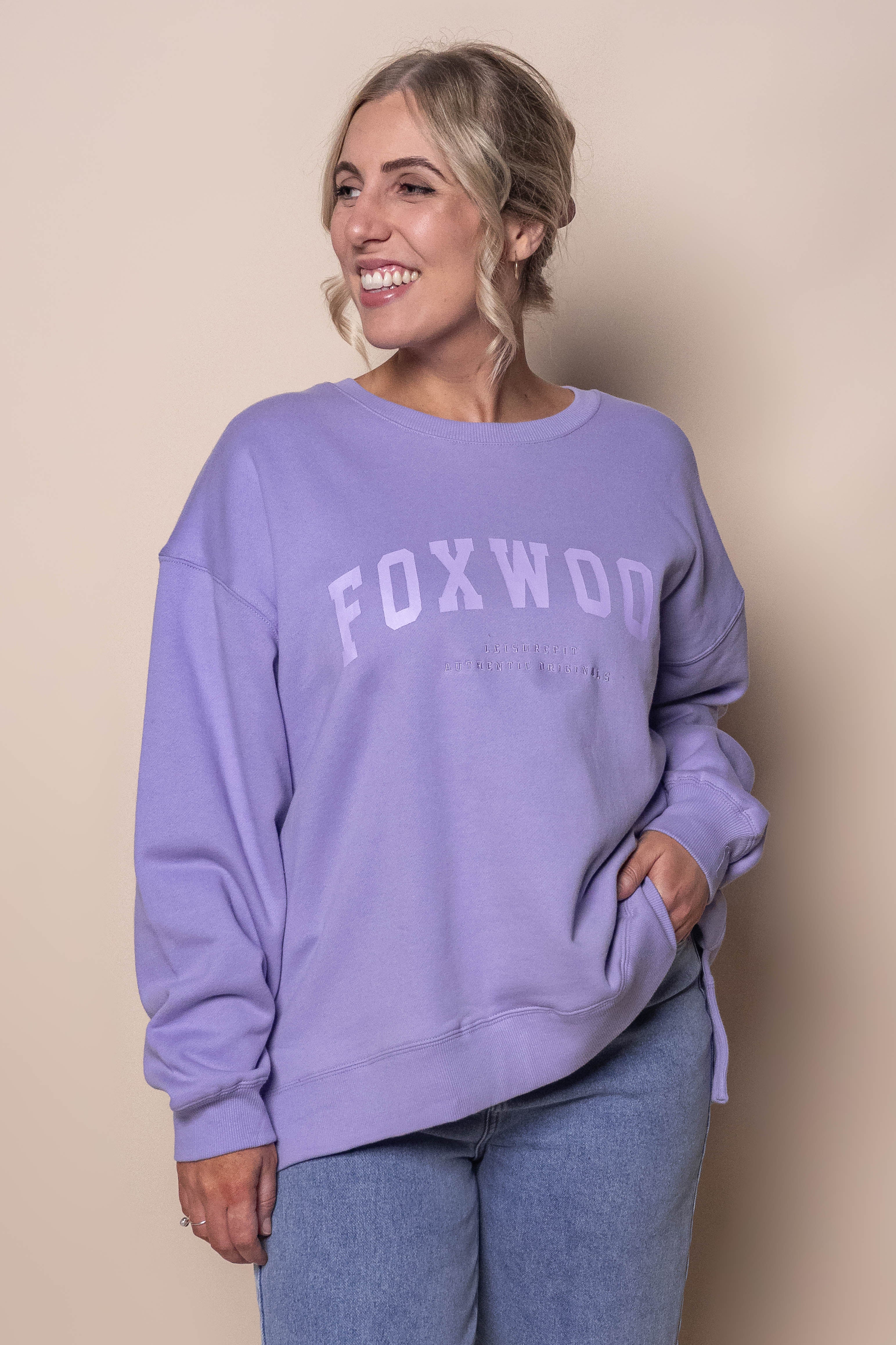 Interval Crew in Lavender - Foxwood – Always Alice