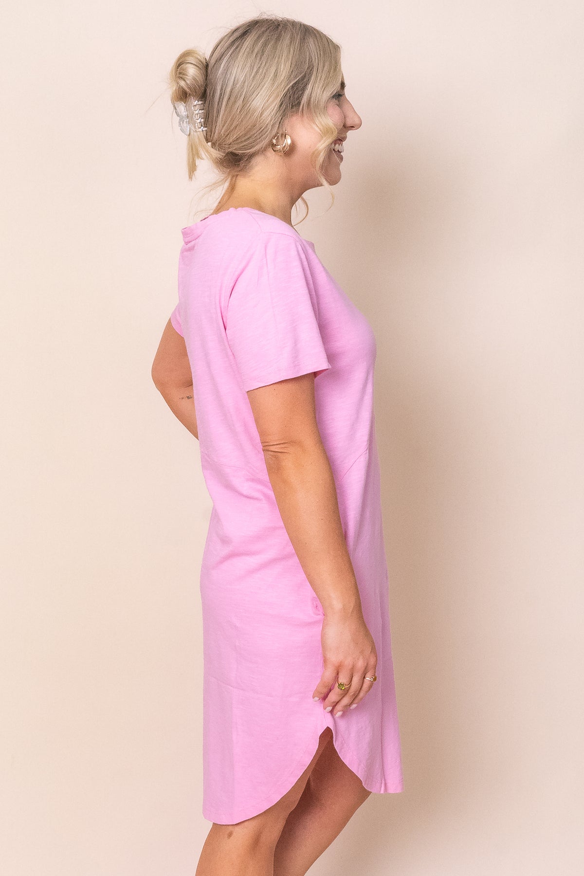 Bay Dress in Pink - Foxwood