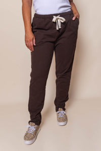 Monday Pants in Coffee - Foxwood