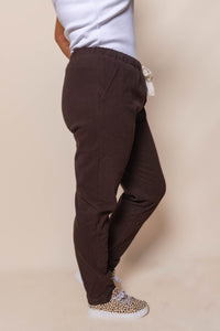 Monday Pants in Coffee - Foxwood