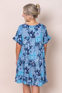 Jacy Dress in Blue