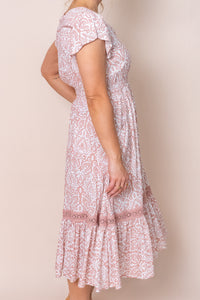 Nala Dress in Dusty Pink