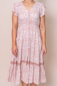 Nala Dress in Dusty Pink