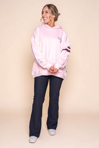 Conscious Relaxed Hoodie in Pale Pink - All About Eve