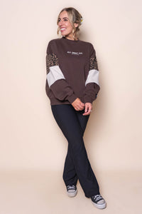 Into the Wild Panel Crew in Brown - All About Eve