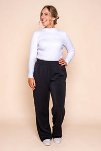 Luxe Active Pants in Black - All About Eve