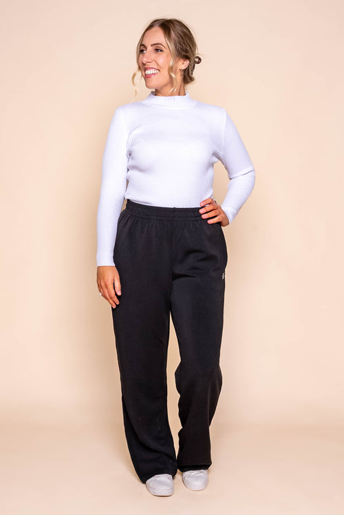 Luxe Active Pants in Black - All About Eve