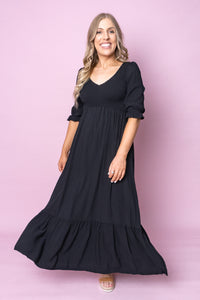 Rhianna Dress in Black