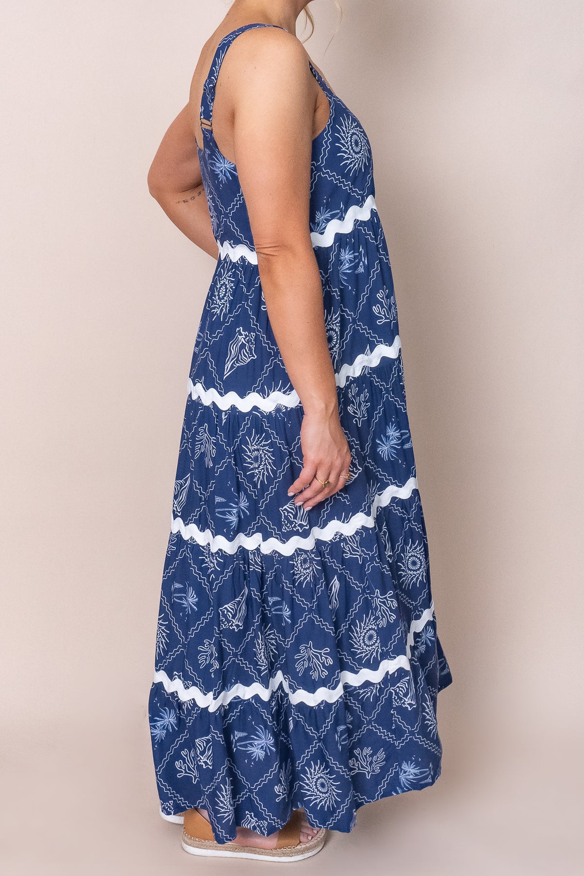 Jackie Dress in Navy