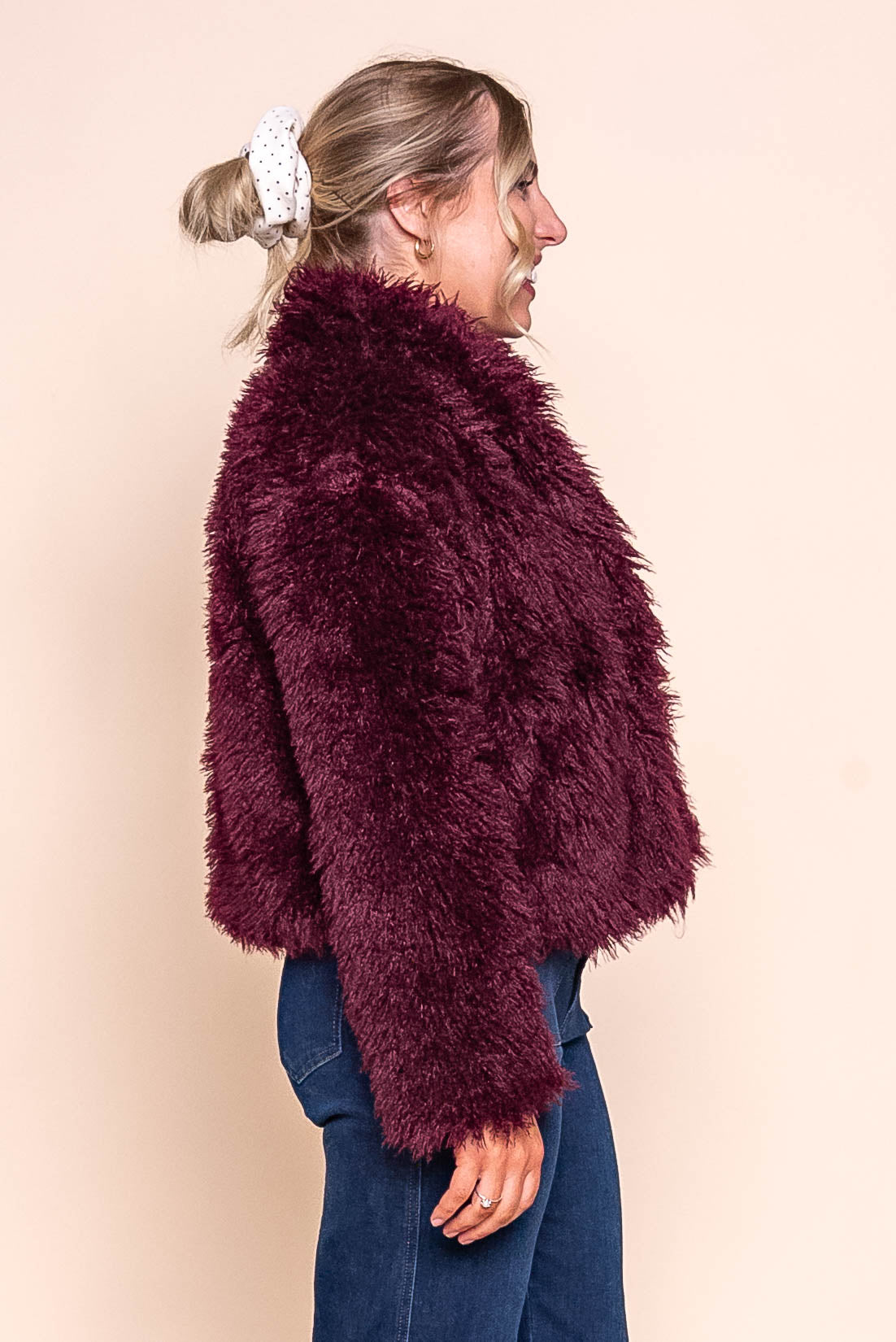 Chantelle Jacket in Burgundy