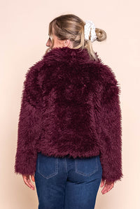 Chantelle Jacket in Burgundy