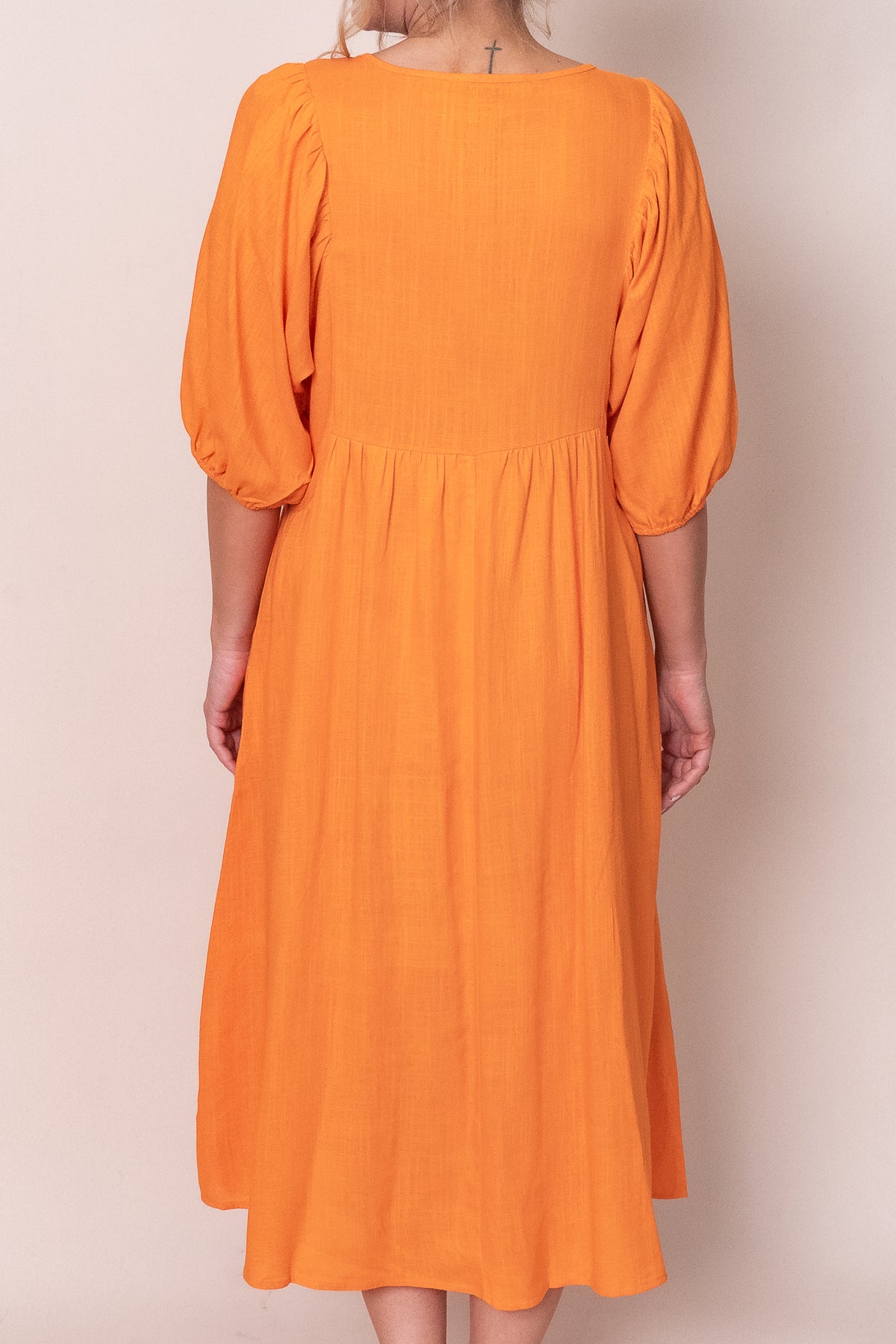 Emery Dress in Orange