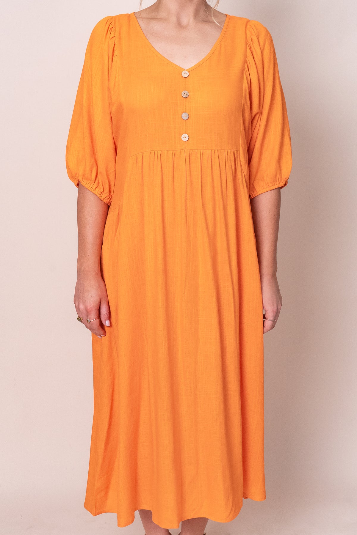 Emery Dress in Orange