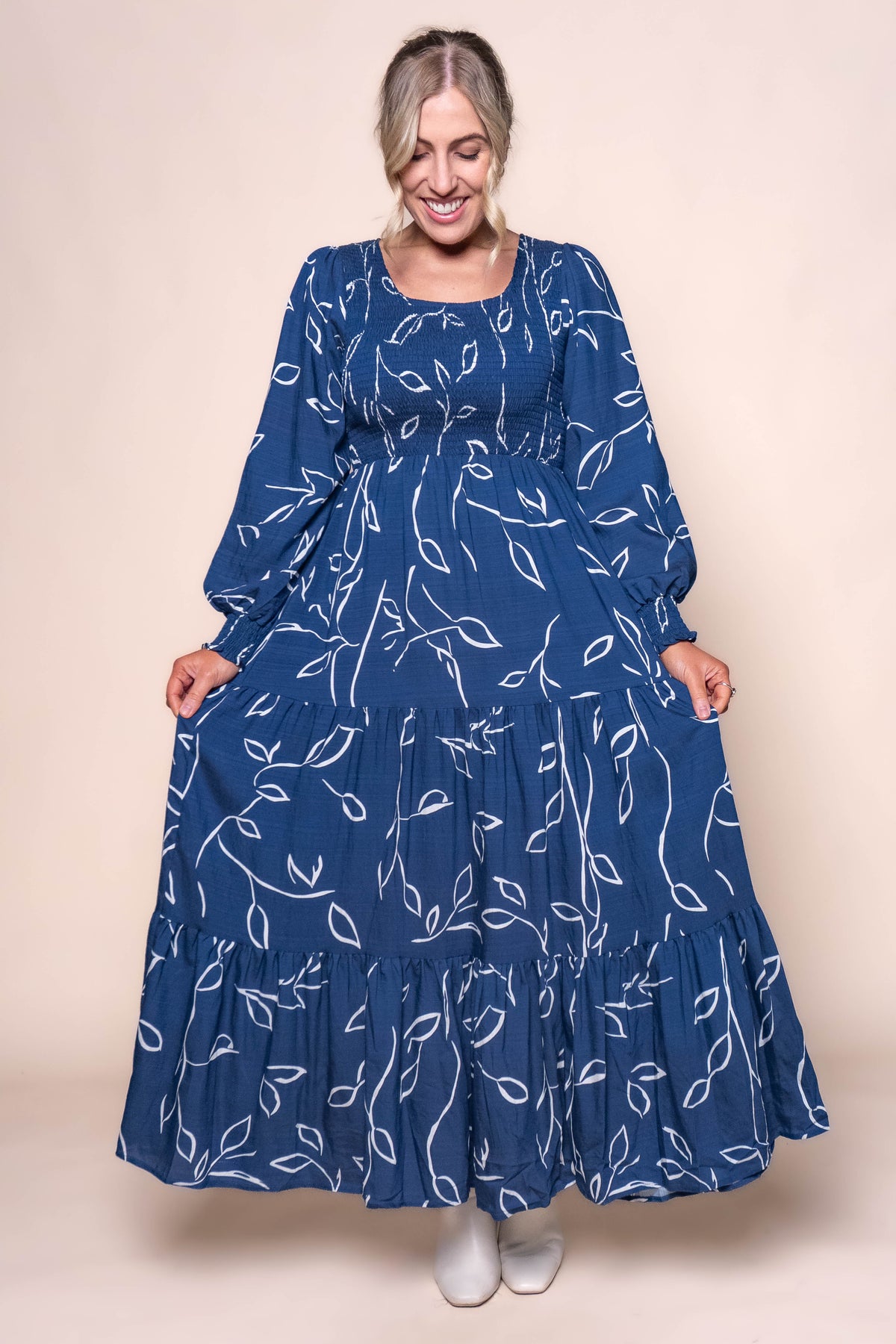 Germaine Maxi Dress in Royal Blue