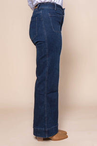 Melba Wide Leg Jeans in Indigo