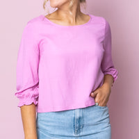 Helene Top in Candy Pink