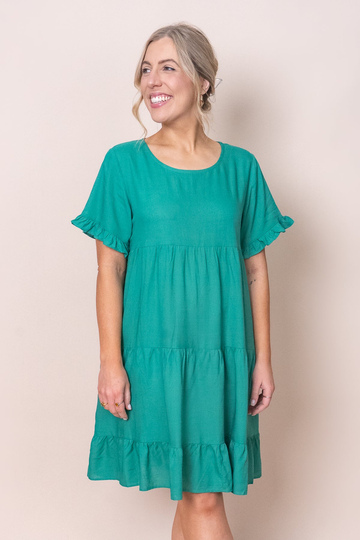 Nicole Dress in Green