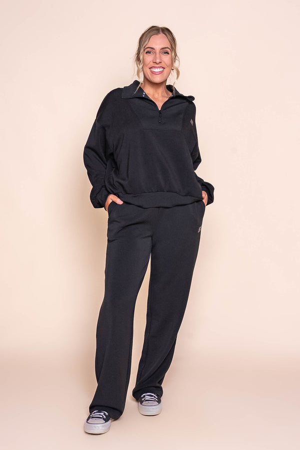 Luxe Active Pants in Black - All About Eve