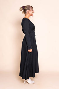 Gaby Maxi Dress in Black