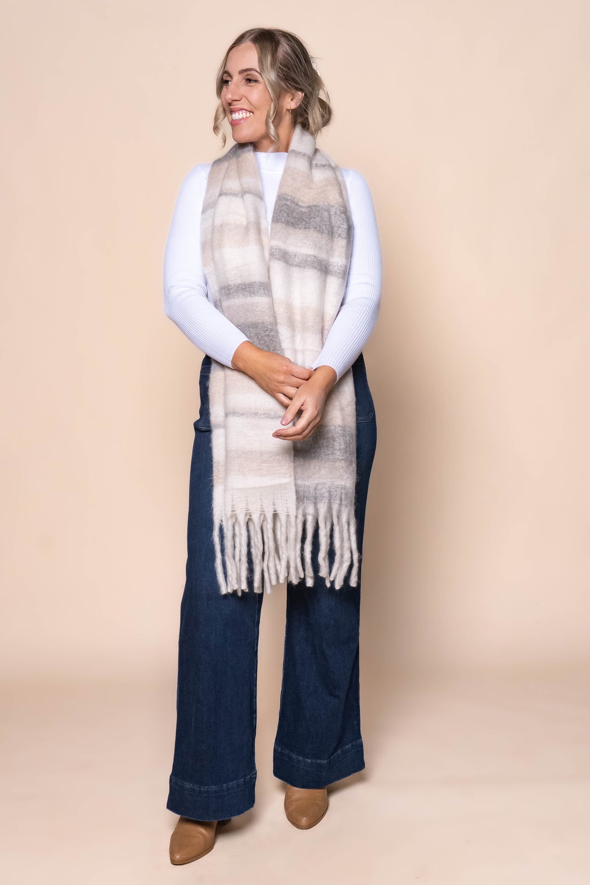 Bella Scarf in Fawn