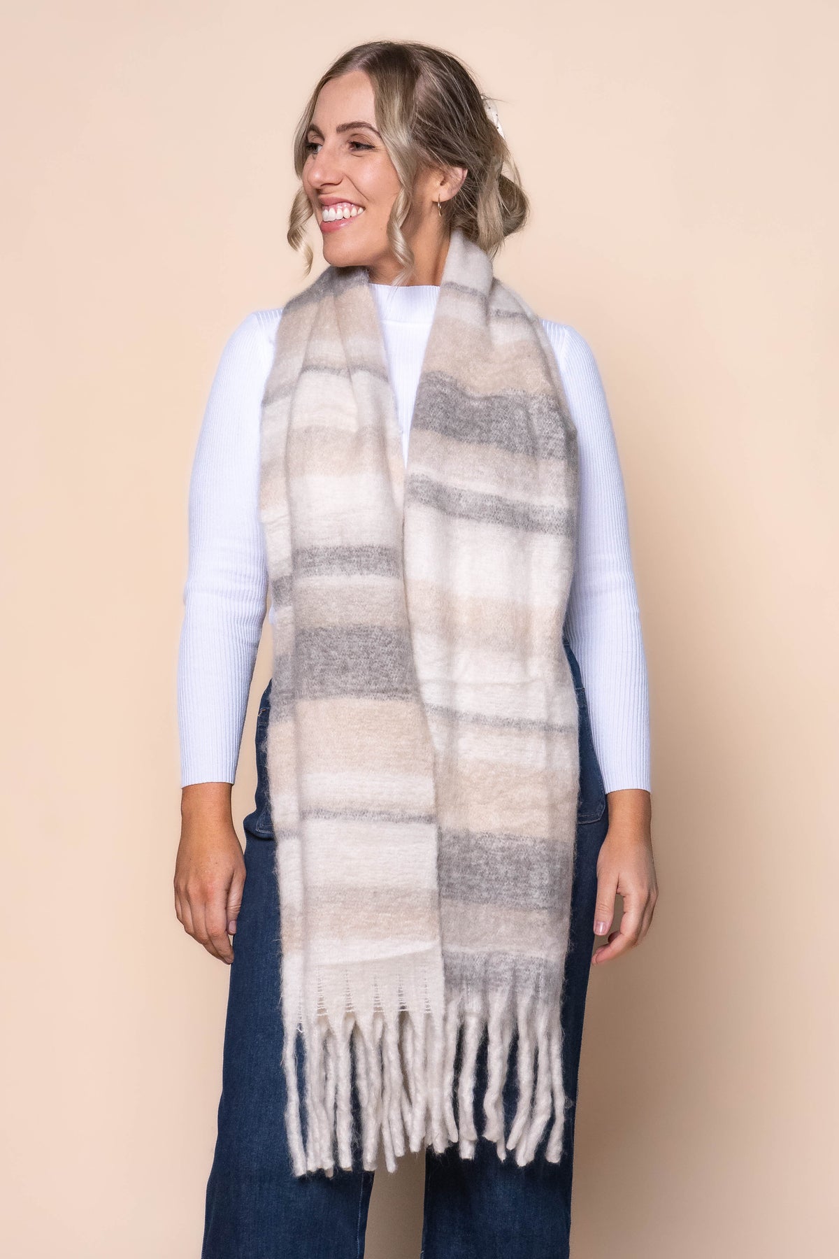 Bella Scarf in Fawn