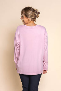 Simplified Long Sleeve Tee in Blossom - Foxwood