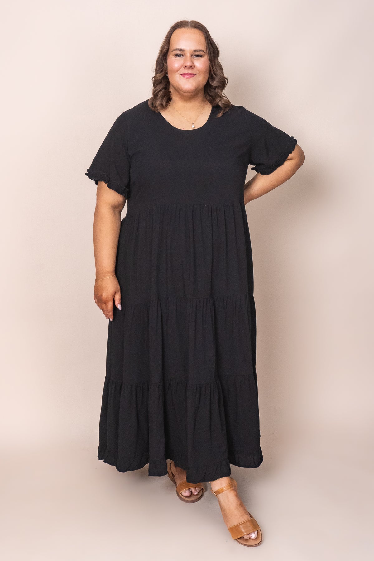 Verina Dress in Black