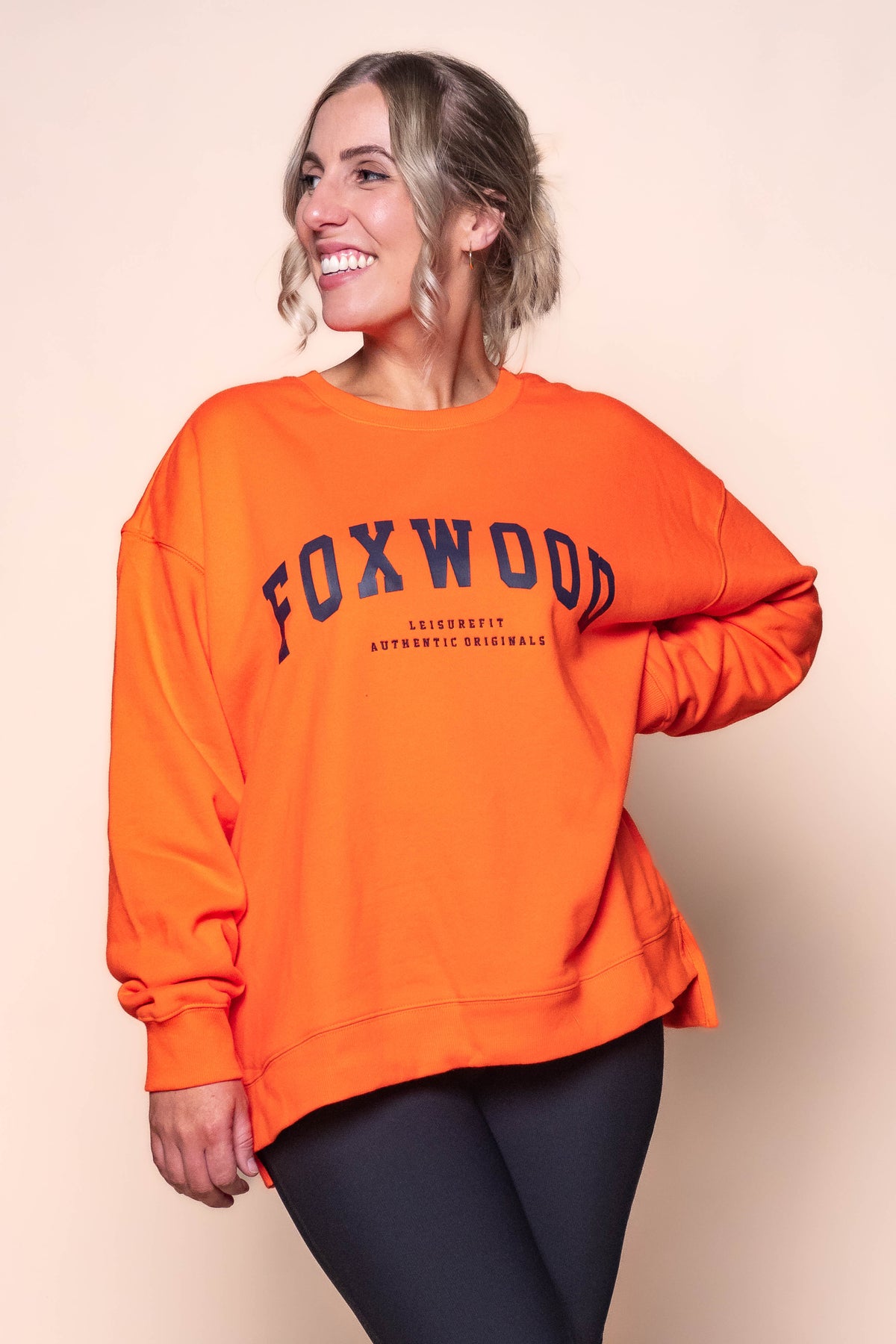 Interval Crew in Orange/Navy - Foxwood