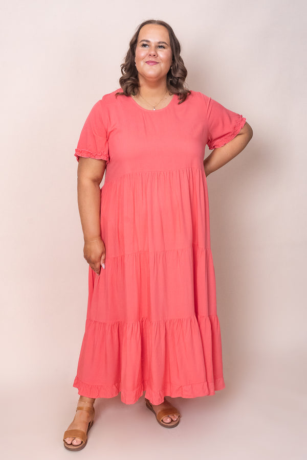 Verina Dress in Watermelon