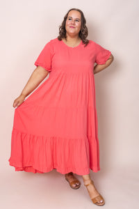 Verina Dress in Watermelon