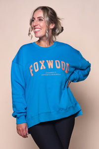 Interval Crew in Bright Blue/Orange - Foxwood