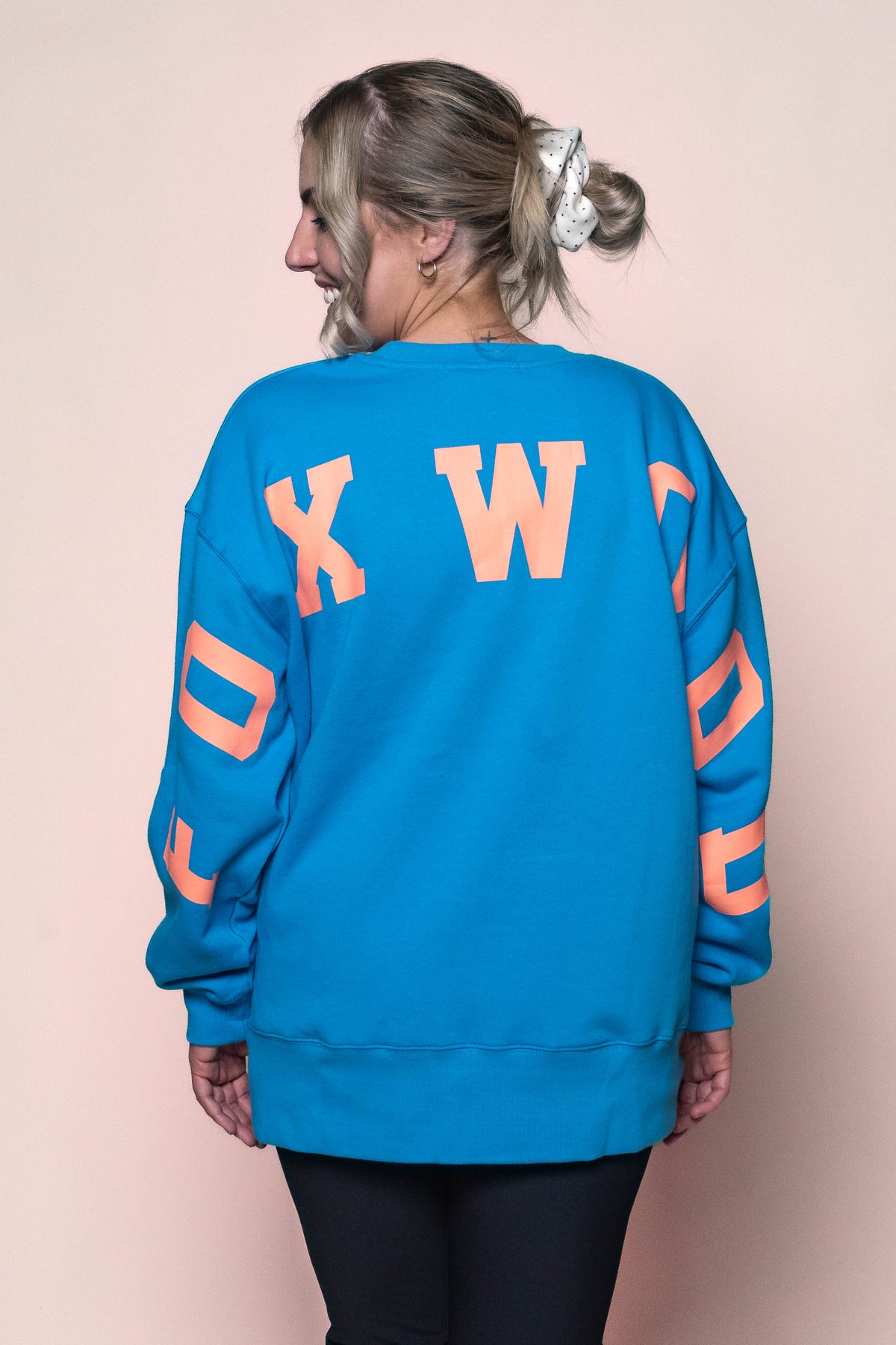 Interval Crew in Bright Blue/Orange - Foxwood