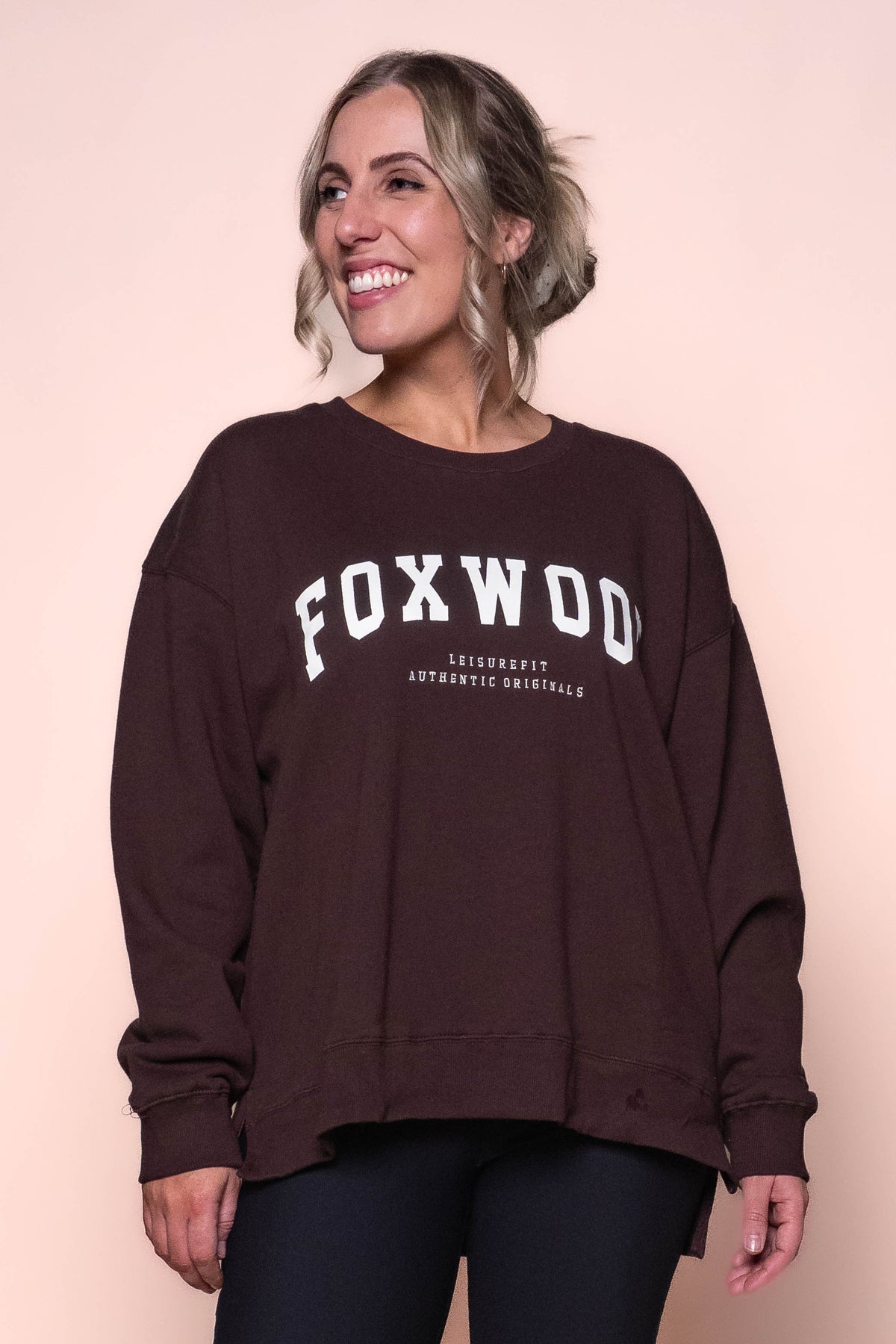 Interval Crew in Coffee Bean/Cream - Foxwood