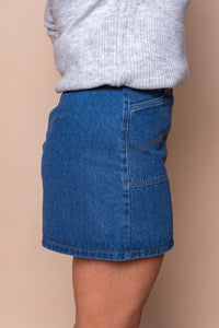 Becca Skirt in Heritage Blue - All About Eve